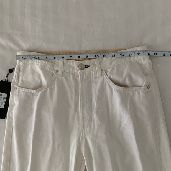 NWT Rag & Bone Engineer Jean Worn White Button Fly - Picture 6 of 13